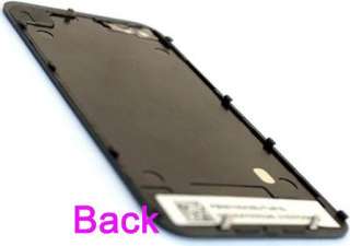 New Glass Back Housing Cover+Black Frame Assembly For Iphone 4 4G 