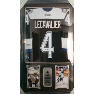 Vincent LeCavalier Autographed Tampa Bay Lightining Jersey Including 