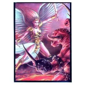   Deck Protector Card Sleeves Standard Size Angel vs Demon Toys & Games