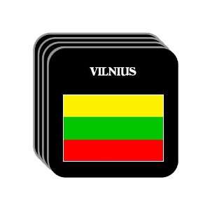  Lithuania   VILNIUS Set of 4 Mini Mousepad Coasters 