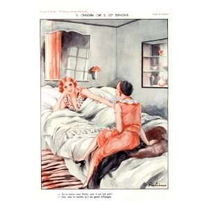 La Vie Parisienne, Magazine Plate, France, 1920 Premium Poster Print 