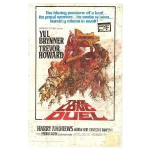 Long Duel Original Movie Poster, 27 x 41 (1967)