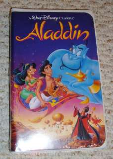 Disney Black Diamond VHS Movie Aladdin Sealed NEW  