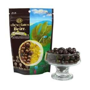 Cafe Britt chocolate covered passion fruit jelly