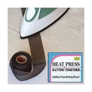  Heat Press Batting Together 1 1/2X10 Yards Black; 2 Items 