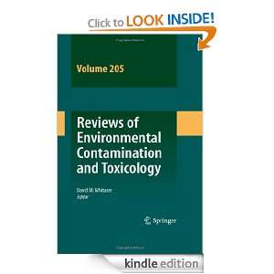 Reviews of Environmental Contamination and Toxicology Volume 205 