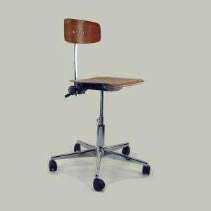 Industrial drawing chair, not signed, Friso Kramer / Cees Braakman 