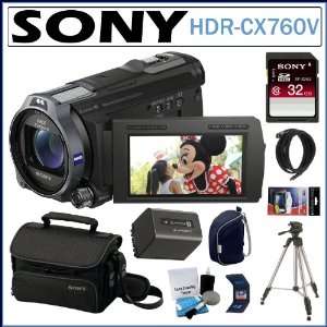  CX760V 96GB Flash Memory HD Handycam Camcorder with 10x Optical Zoom 