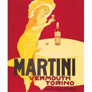  Martini Vermouth Torino Poster Print, 16x20