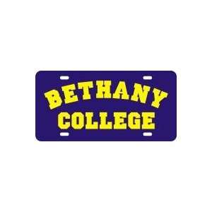 BETHANY COLLEGE ARCHED LP D.BLUE/YELLOW: Sports & Outdoors