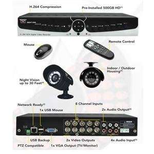 Night Owl, 8 Channel H.264 Video Security (Catalog Category Security 