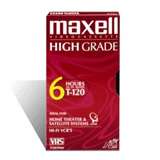 details maxell high grade vhs videocassette vhs 160minute sp premium