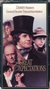 VHS 3 VIDEO DISNEY PRESENTS GREAT EXPECTATIONS.JEAN SIMMONS 