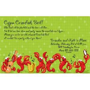  Crawfish Fun Party Invitations: Toys & Games
