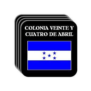 Honduras   COLONIA VEINTE Y CUATRO DE ABRIL Set of 4 Mini Mousepad 