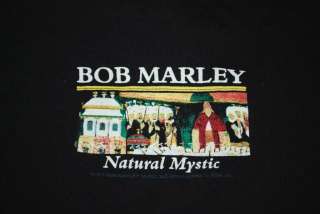 VINTAGE BOB MARLEY NATURAL MYSTIC T  SHIRT 1995 XL ORIGINAL  