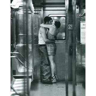 Urban Romance 2 POSTER Kissing on Subway New York NYC  