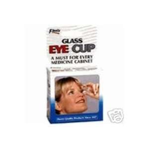   FLENTS Glass Eye Cup New  For Medicine Cabinet: Health & Personal Care