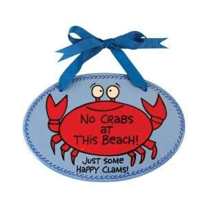  Mud Crab Oval Plaque by Artist Lorrie Veasey 4017350