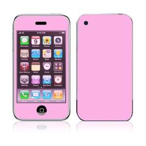Apple iPhone 3G Decal Vinyl Sticker Skin   Simply Pink
