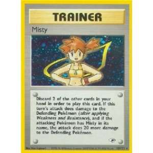  Misty (FOIL)   Gym Heroes   18 [Toy] Toys & Games