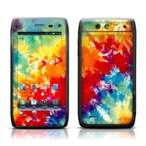  Tie Dyed Design Protective Skin Decal Sticker for Motorola 