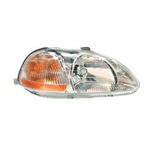  New Replacement 1996 1998 Honda Civic Headlight Assembly 
