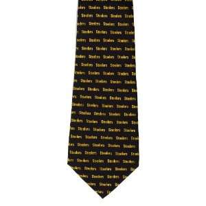    Pittsburgh Steelers Pattern Polyester Tie
