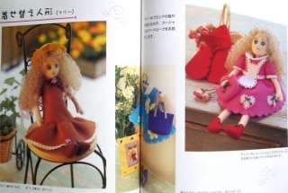 Japanese Felt Craft Pattern Book   Mascot Doll Animal Food Cake Sushi 