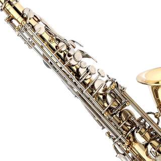Mendini by Cecilio Alto Saxophone Sax +Chromatic Tuner, First Lesson 