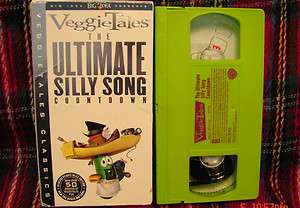   Silly Song Countdown VeggieTales Veggie Tales Vhs Video Christian