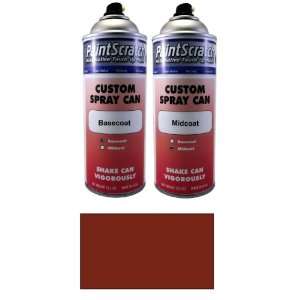 of Dark Red Pearl Tricoat Touch Up Paint for 2009 Lexus LS600h (color 