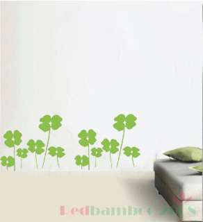   various colors) Happiness Leaf Decor Mural Art Wall Sticker Decal Y399
