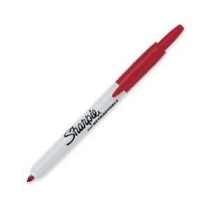  Sanford Sharpie Fine Retractable Marker   Red   SAN32702 