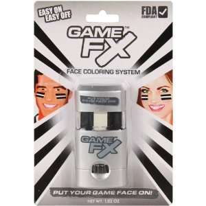 GameFX PUT YOUR GAME FACE ON Face Paint Black White Black  