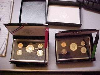 TWO 1992 US PREMIER SILVER PROOF SETS  