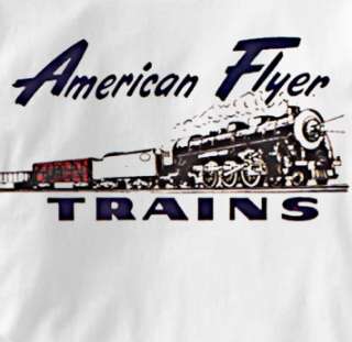 American Flyer Vintage Logo Railroad T Shirt XL  