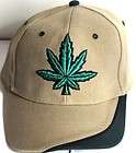 New Pot Marijuana Weed Leaf Beige
