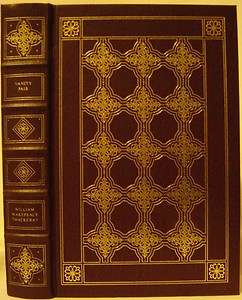 VANITY FAIR by William Makepeace Thackeray~HC~Franklin Library 