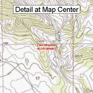   Map   Lake Mountain, Utah (Folded/Waterproof)