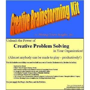  Creative Brainstorming Kit from Missing Octave Insights, Inc 