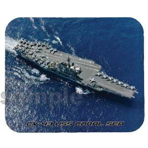  CV 43 USS Coral Sea Mouse Pad: Everything Else