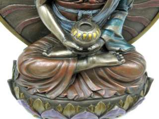 Buddha Amitabha Bronzed Finish Statue Buddhist  