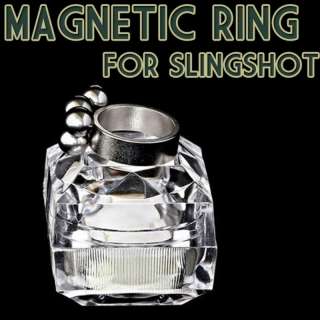 Magnetic Ring to Carry Steel Balls Ammo for Slingshot  