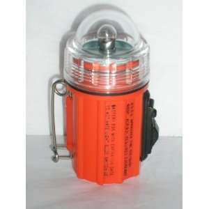  Emergency Strobe Light, with Clip, Orange Sports 