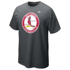  St. Louis Cardinals Nike Charcoal Heather Cooperstown 