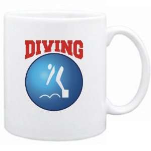 New  Diving Pin   Sign / Usa  Mug Sports 