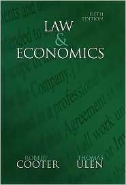 Law and Economics, (0321336348), Robert D. Cooter, Textbooks   Barnes 