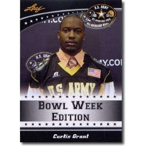 2011 Leaf US Army All American Bowl Week Edition #East 30 Curtis Grant 