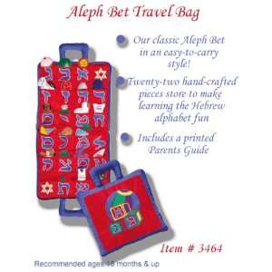  Aleph Bet Travel Bag Toys & Games
